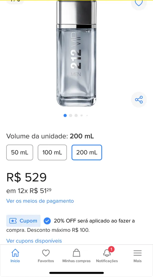 Imagen na descrição da promoção