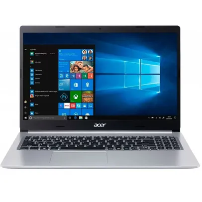 Notebook Acer Aspire 5 A515-54G-59KV Intel Core i5 10ª Gen 8GB 256GB SSD MX250 2GB 15,6