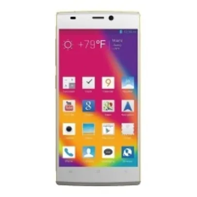 Smartphone BLU Vivo IV D970L Branco/Dourado, Câm. 13MP, Mem. 16GB, Tela 5.0', Android 4.2 R$ 1.459,00
