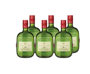 Combo Buchanan'S Deluxe Aged 12 Years 750Ml - 6 Unidades