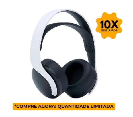 [120 Pontos Vale Bonus] Headset sem fio Pulse 3D Sony para PS4, PS5 e PC