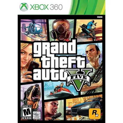 Product photo Game Grand Theft Auto V Xbox 360