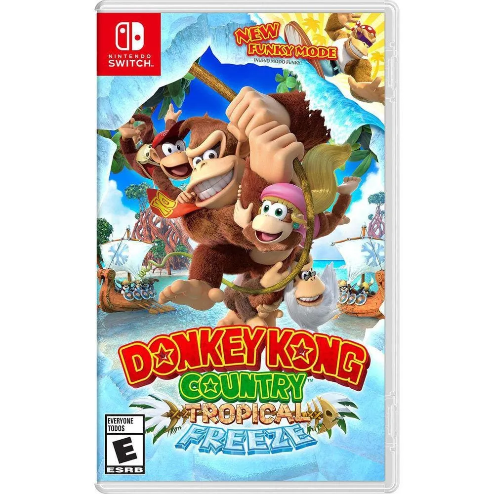 Game Donkey Kong Country Tropical Freeze Nintendo Switch