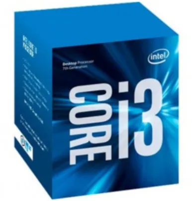 Processador Intel Core i3-7100 Kaby Lake 3MB cache 3.9GHz Dual-Core, BX80677I37100