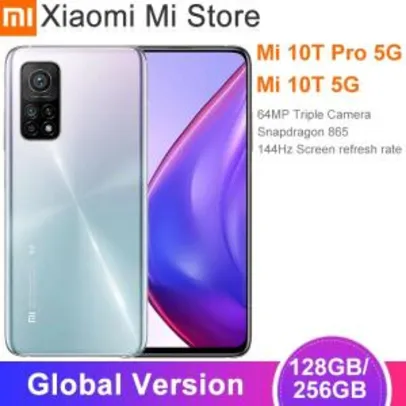 SmartPhone Xiaomi Mi 10T Global Version 6GB +128GB | R$2.431