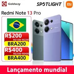 Smartphone Xiaomi Redmi Note 13 Pro 4G 8/256GB | Versão global