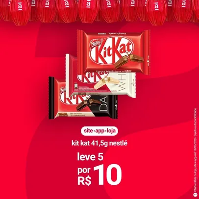 KitKat - 5 Unidades