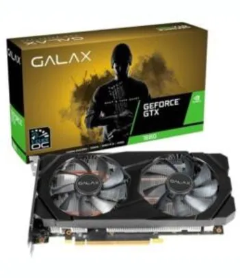 Placa de Vídeo Galax NVIDIA GeForce GTX 1660 1-Click OC, 6GB, GDDR5 - 60SRH7DSY91C