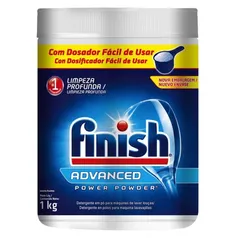 Detergente Em Pó Para Lava Louças Finish Advanced Power Powder 1kg