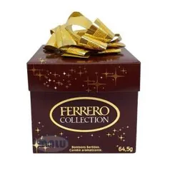 [APP - Retirada em Loja] Ferrero Collection Cubo Presente C/6 - R$10