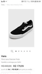 Tênis Vans Palomar Preto | R$170