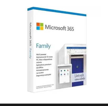 Microsoft 365 family 6 usuários 