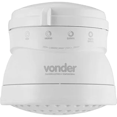 Vonder, Ducha 4 Temperaturas, 6.800 W, 220 V~, Branca.