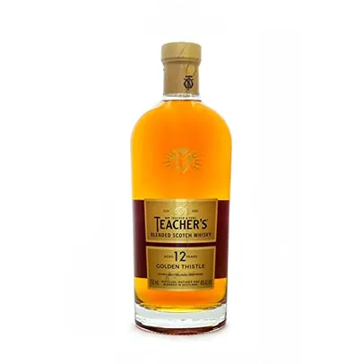 Whisky Teachers 12y 750 ml Teacher's Sabor 12 Anos 750 ML