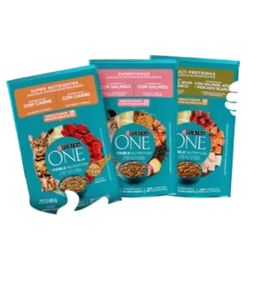 [Regional] 3 Sachês Purina ONE® Gatos | Eu Quero Nestlé 