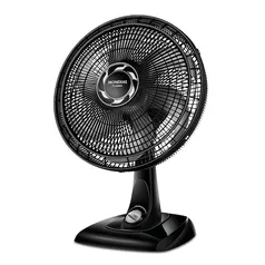 [APP I VIP] Ventilador de Mesa Mondial Turbo VT-40-B com 3 Velocidades, 40cm, 6 Pás - 220V 