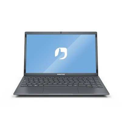 Foto do produto Notebook Positivo Motion Gray C4500Ei Intel Celeron Dual-Core Linux 14.1 - Cinza