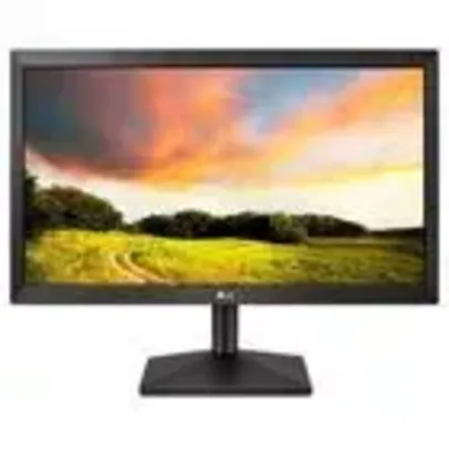 Monitor LG 19.5" LED 20MK400H-B HD (1366 x 768) HDMI/VGA 60Hz 2ms Preto