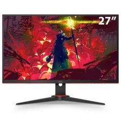 Monitor LED 27" Full HD AOC Sniper 27G2HE5 IPS, 1ms, 75 Hz | R$1.099