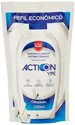 [REC R$ 7,91] SAB LIQ ANTIB ACT YPE OR SUP 12X200ML (REFIL)