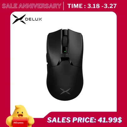 Mouse Delux M800 Ultra, 55g, 600mah, sensor PAW3395 - AliExpress