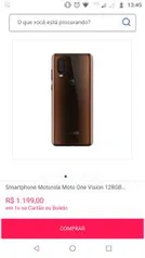 Motorola One Vision - R$1199