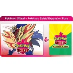 [Submarino] Gift Card Nintendo Pokemon Shield + Pokemon Shield Expansion Pass para Nintendo Switch