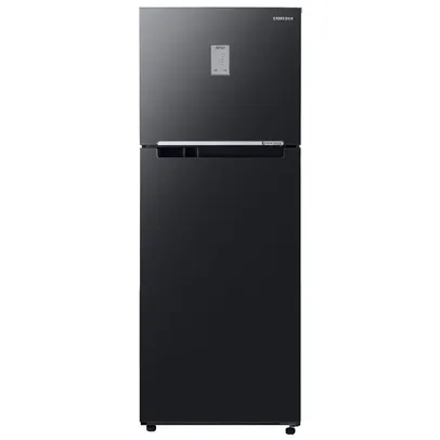 Geladeira Samsung Evolution RT38 com POWERvolt Inverter Duplex 385L Black Inox Look Bivolt