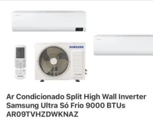 Ar Condicionado Split High Wall Inverter Samsung Ultra Só Frio | R$1599