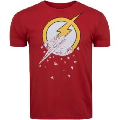Camiseta Liga da Justiça Flash 2 - Masculina | R$ 25