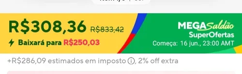 Imagen na descrição da promoção