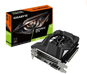 Placa de Vídeo Gigabyte GeForce GTX 1650 D6 OC, 4GB GDDR6, 128Bit, GV-N1656OC-4GD Rev 2.0