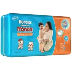 Fraldas Huggies Turma da Mônica Fralda Roupinha G 38 unidades