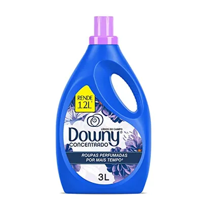 [Cashback até R$50]Downy Lírios do Campo - Amaciante Concentrado, 3L