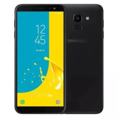 Smartphone Samsung J6 Galaxy Preto 32gb Tela 5.6'' Tv Digital | R$729