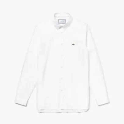 Camisa masculina em popeline de algodão macio - R$219