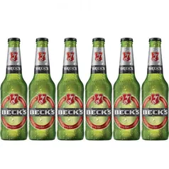 Cerveja Becks Long Neck Puro Malte 330ml Pack - 6 unidades