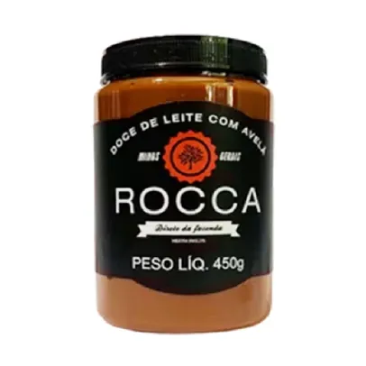 [REGIONAL] Doce De Leite Rocca Com Avelã 450g