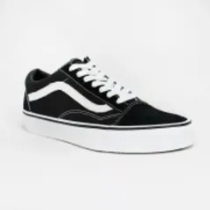 Tênis Vans Old Skool Black White 33 ao 44