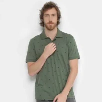 Camisa Polo Burn Full Gravataria Masculina - Verde - Compre Agora | Zattini