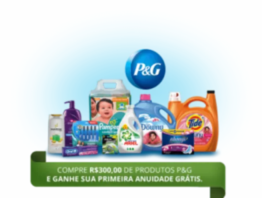 [Sams Club] Compre R$ 300 de produtos P&G e Ganhe 1 Anuidade