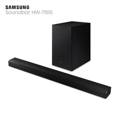 [APP+CUPOM+AME]Soundbar Samsung HW-T555 com 2.1 Canais, Bluetooth, Subwoofer Sem Fio e DTS Virtual X - 320W