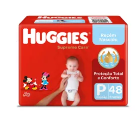 Fralda HUGGIES Supreme Care P - 48 Fraldas