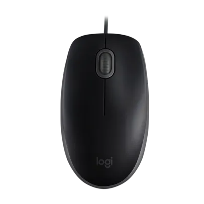 Mouse Logitech M110, USB, Black | R$36