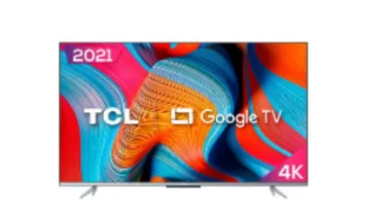 Smart TV TCL Google TV 55 LED 4K UHD, 3 HDMI, 2 USB, Bluetooth, Alexa,