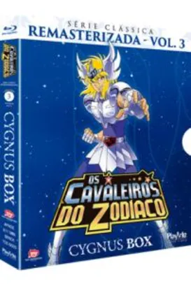 Blu-Ray Os Cavaleiros do Zodíaco - Série Clássica Remasterizada - Volume 03 - 3 Discos