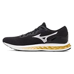 Tênis Mizuno Glow Masculino - Preto+Dourado (39 ao 43) R$120