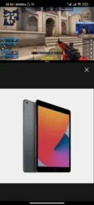 Tablet Apple iPad 8ª Geração 128GB 10,2" 8 MP iPadOS 14 | R$ 3199