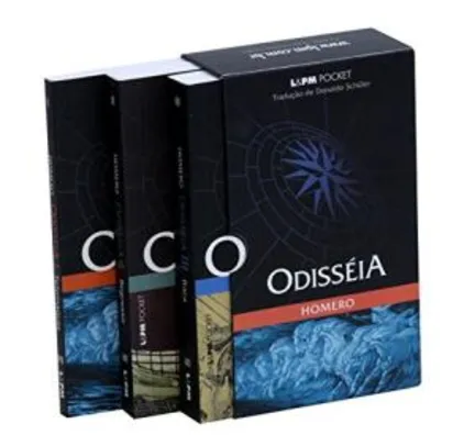 Caixa especial Odisseia – 3 volumes | R$39