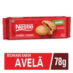 Cookie Nestlé Recheado Sabor Avelã 78g